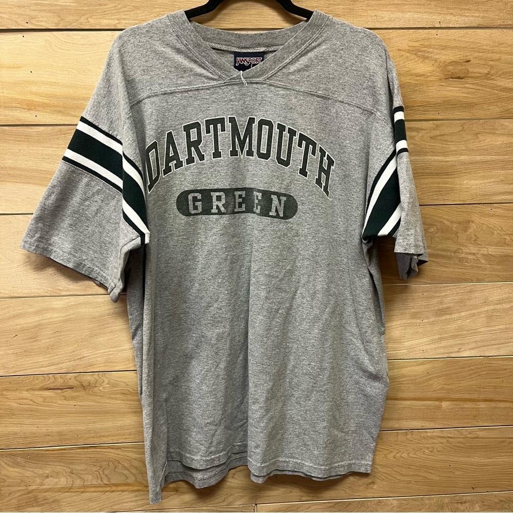 Vintage Jansport 1990s Dartmouth college jersey style men’s t shirt